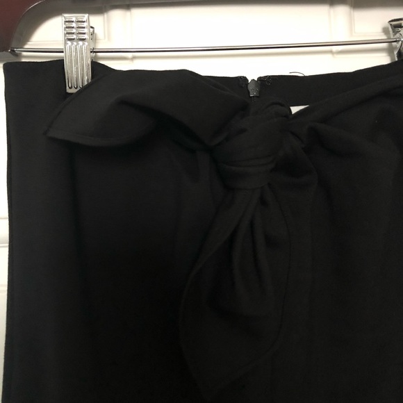 NEW Tibi Black Bow Skirt Size 0 - Picture 5 of 6